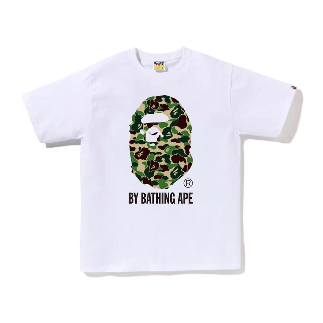 BAPE ABC Camo By Bathing Ape Tee White/Green | SS24 Graphic Tee