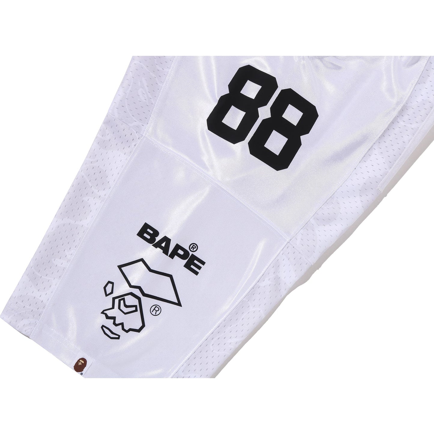 SOLID CAMO MULTI LOGO RELAXED FIT FOOTBALL JERSEY TEE MENS