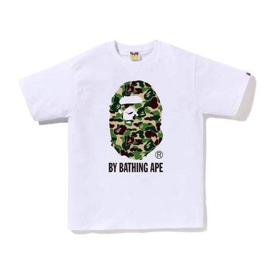 BAPE ABC Camo By Bathing Ape Tee White/Green | SS24 Graphic Tee