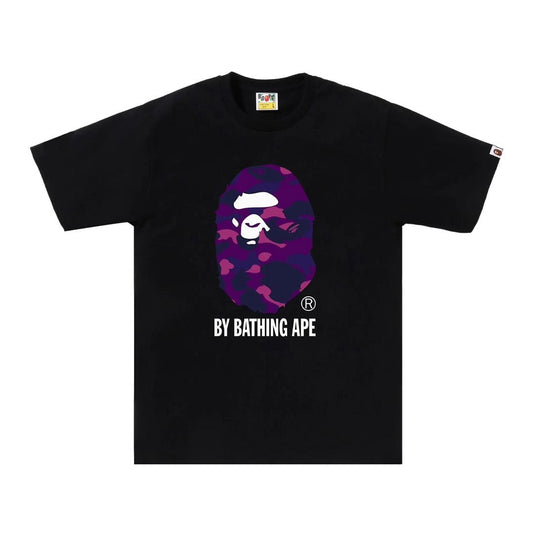BAPE Color Camo By Bathing Ape Tee Black/Purple | SS24 Graphic Tee