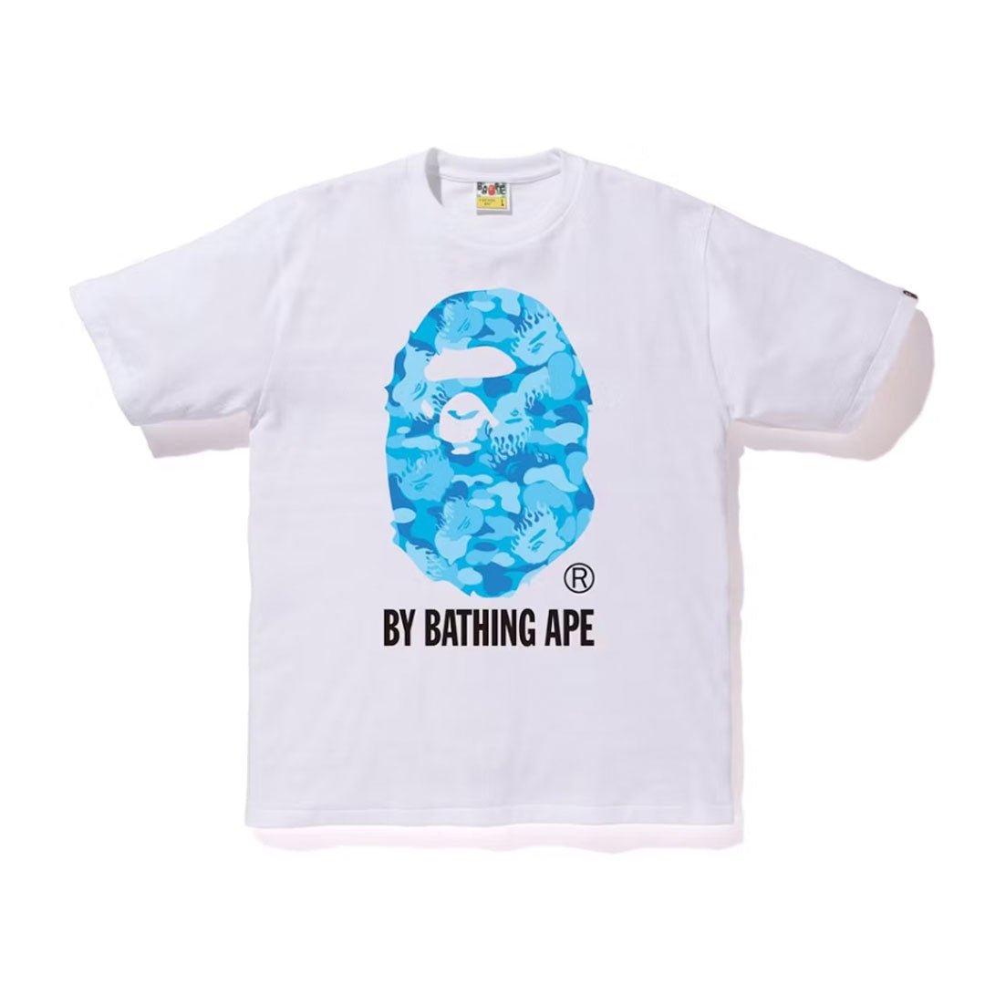 BAPE Fire Camo By Bathing Ape Tee White/Blue | SS24 Graphic Tee